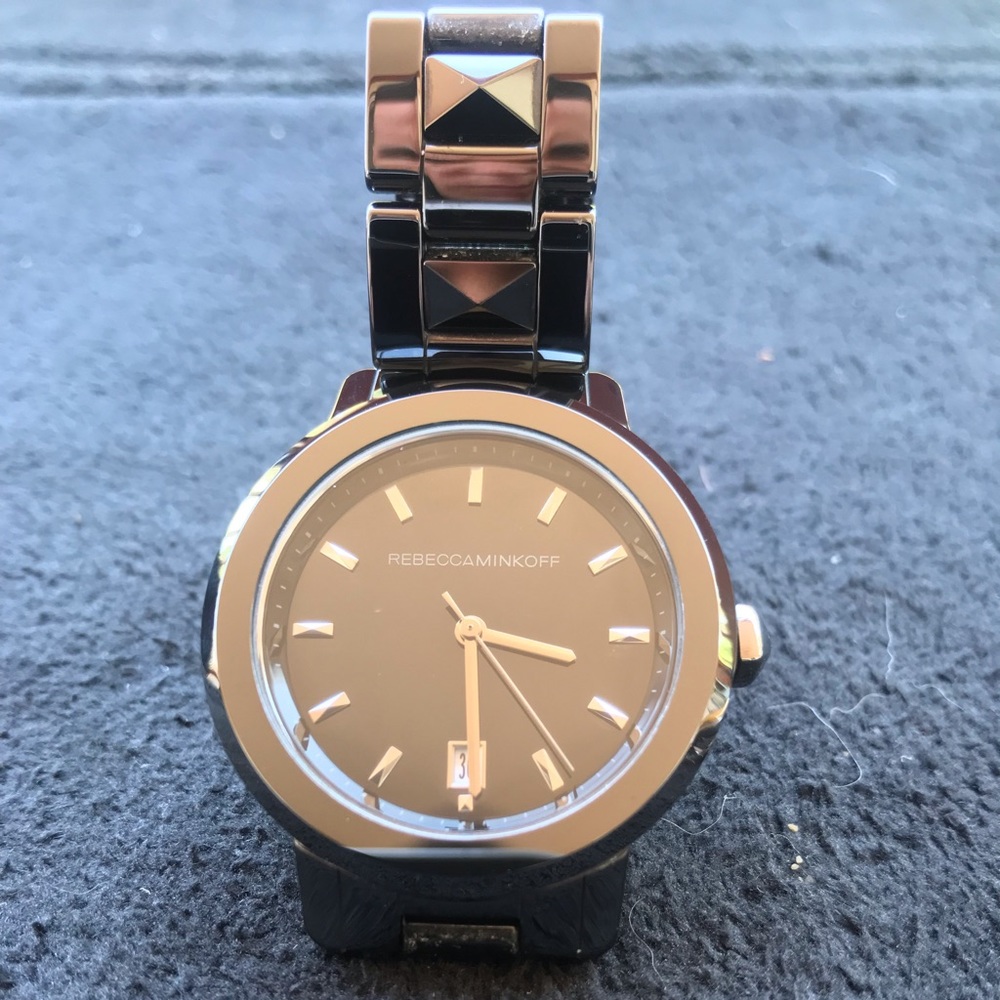 Waterproof onyx watch